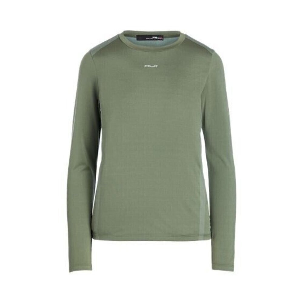 NEW! RLX Golf Ralph Lauren Women's S Performance Jersey Long-Sleeve Tee NWT $188